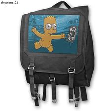 Plecak  kostka czarny Simpsons 01