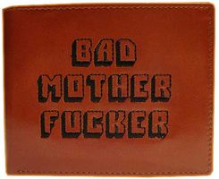 Bad Mother Fucker Wallet Brown / Haftowane 