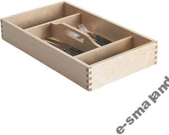 Ikea drewniany pojemnik na sztućce do 