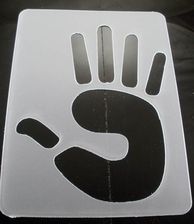 Szablon wzór SM21 - ślad