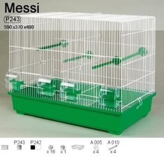 Klatka dla ptaków Inter-zoo Messi P243