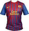 Nike Koszulka FC BARCELONA QATAR UNICEF (419877 486)