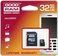 GOODRAM MicroSDHC 32GB Class 10 + Adapter (PAGRFLX9SD30)