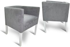 DomArtStyl Fotel prosty 65cm Alcantra
