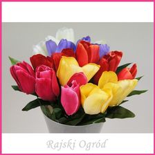 Tulipan Sztuczny Kwiat  Najwyższa Jakość 50cm