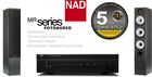 NAD 326BEE + Monitor Audio MR6