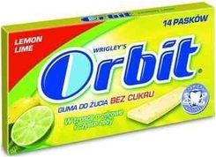 Wrigley Guma Orbit Lemon Lime 14 Paskow