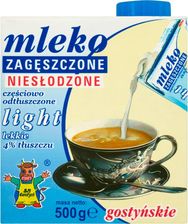 Gostyń Mleko Zageszcz Nieslodz Light 4% 500G 