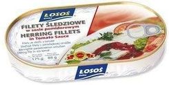 Łosoś Filety Sledz Losos W Sosie Pomid 175G