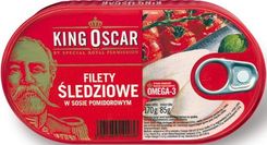 Rieber Foods Filety Sledz King Oscar W Sosie 