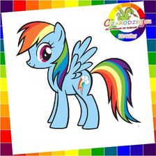 Naklejki Na Ścianę My Little Pony Rainbow 