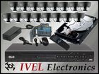 Zestaw do monitoringu: Rejestrator BCS1604LE-AS + Dysk Twardy 500GB SATA SEAGATE + 16 szt Kamera przemysłowa AVC-442 + Zasilacz 12V 5A + Łączówka Zasi