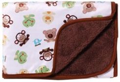 Babyono Kocyk Dwustronny Małpki 820/02
