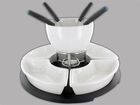 Sagrado zestaw do fondue misa, podgrzewacz i 4 salaterki 418-1008