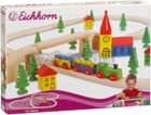 Eichhorn Drewniana Kolejka Z Szynami I Mostem 2100