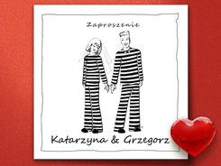 Zaproszenie ślubne z nadrukiem - FUN PROMO 6