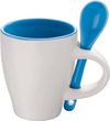 Kubek do espresso z łyżeczką Lizzano Kubek do espresso z łyżeczką Lizzano