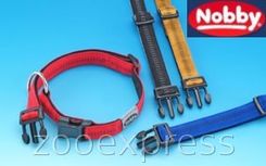 Nobby Obroża soft grip 25mm/50-65cm fioletowa