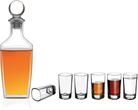 Glasmark karafka z kieliszkami jack 0,7 l