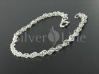 Silver Line B9928 - SREBRNA BRANSOLETKA - LISI OGON