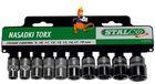 Stalco Nasadki Torx Premium 1/4 4-13mm Kpl-11-elementów 49008 Stalco Nasadki Torx Premium 1/4 4-13mm Kpl-11-elementów 49008