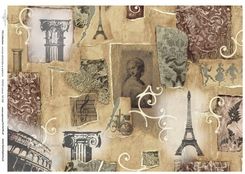 Papier ryżowy | decoupage itd R008