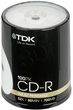 TDK CD-R 700MB 52X DO NADRUKU CAKE 100SZT (75000001265)