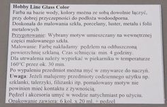 Hobby Line  Glass Color Kreul - farby do 