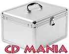 ALUMINIOWY KUFEREK na 300 CD +WKłADKI + KLUCzYK