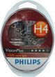 2x Philips H4 VisionPlus +50% światła 2x Philips H4 VisionPlus +50% światła
