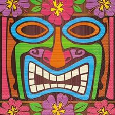 Serwetki papierowe "Tiki Time" 33x33 cm/16 szt.