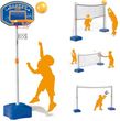 SMOBY Multifunkcyjny zest. sportowy
