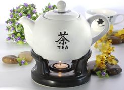 Dzbanek z podgrzewaczem tea 10074