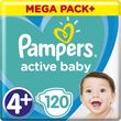 Pampers Active Baby 4+ Maxi Plus 120 Szt.