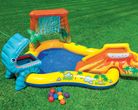 Intex Plac Zabaw Dinozaury Ze Zjeżdżalnią 249 X 191 X 109 Cm