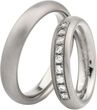 Tytanowe Obrączki Ślubne Titanium 3D by Swepol wzór T36-5/9c