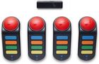 Buzz!: światowy quiz + bezprzewodowe sterowniki (Gra PS3)