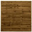Andrewex Płot Lamelowy 1800x1800Mm Prosty Brąz Andrewex Płot Lamelowy 1800x1800Mm Prosty Brąz