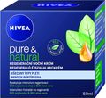 NIVEA VISAGE Pure Natural Krem Regenerujący na Noc 50 ml