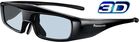 PANASONIC Okulary 3D Active TY-ER3D4SE czarne (TY-ER3D4SE)