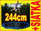 Skyjump Angielska Trampolina 244Cm 8Ft +Drabinka