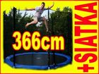 Skyjump Angielska Trampolina 366Cm 12Ft +Drabinka