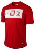 Nike Polska Replika EURO 2012 czerwona 