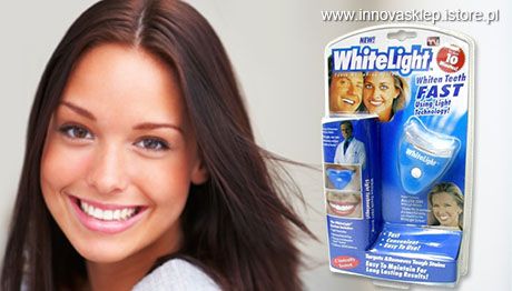 Sposób na śnieżnobiały uśmiech: plazmowy wybielacz do zębów White Light Smile!