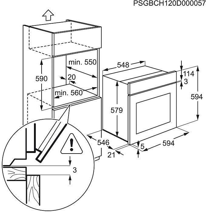 Piekarnik Electrolux EOB5351AOX - zdjęcie 3
