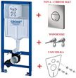 Grohe RAPID SL NOVA CHROM MAT COSMOPOLITAN 4w1 zestaw do WC (SETFGSISLNCCM)
