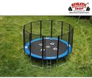 Athleticshop Trampolina 3,65 (12Ft) Big Foot z Siatką zabezpieczającą Pokrowcem Ochronnym I Drabinką