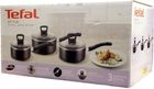 Tefal teflon zestaw garnków i patelni 6 cz. A788