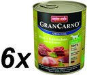 Korzystny pakiet GranCarno Adult Mięso Plus, 24 x 800g - 4 smaki