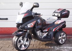 Motor Dla Dzieci - Wielki Ścigacz Bmw Mp3 Czarny